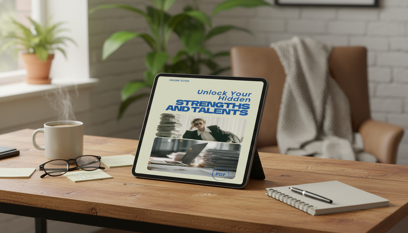 Discover Your Strengths: 4-Step Self-Discovery Workbook