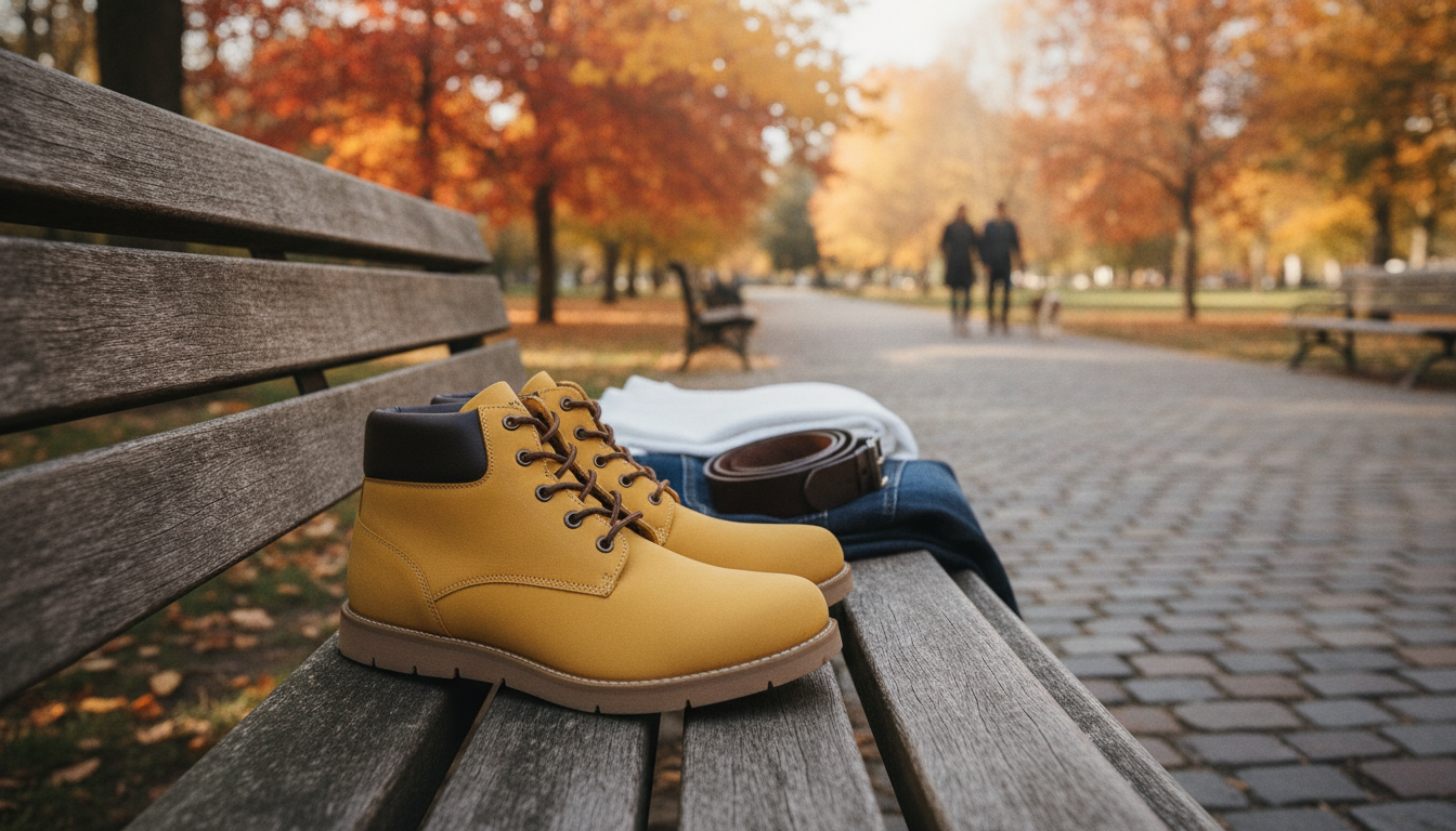 Levi’s Yellow Ankle Boots: Iconic Logo, Easy Styling
