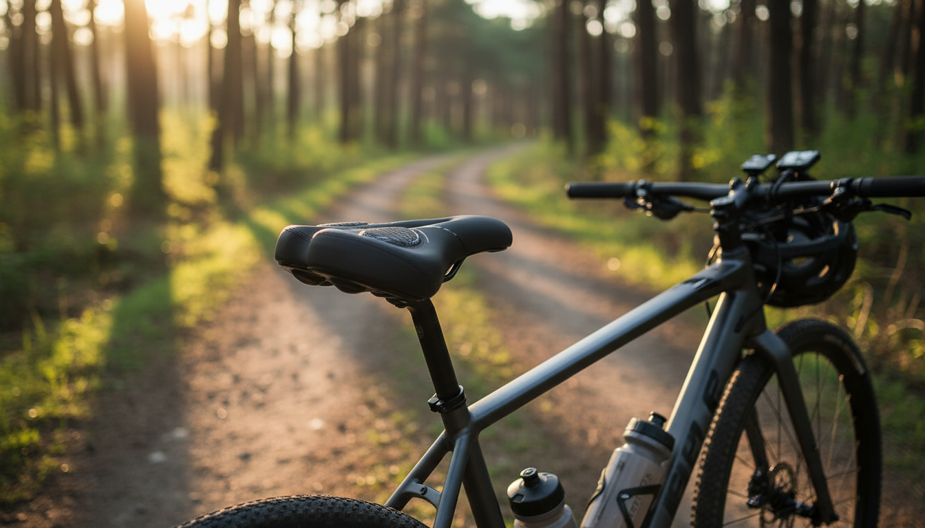All-Terrain Comfort: Wider Waterproof Bike Saddle