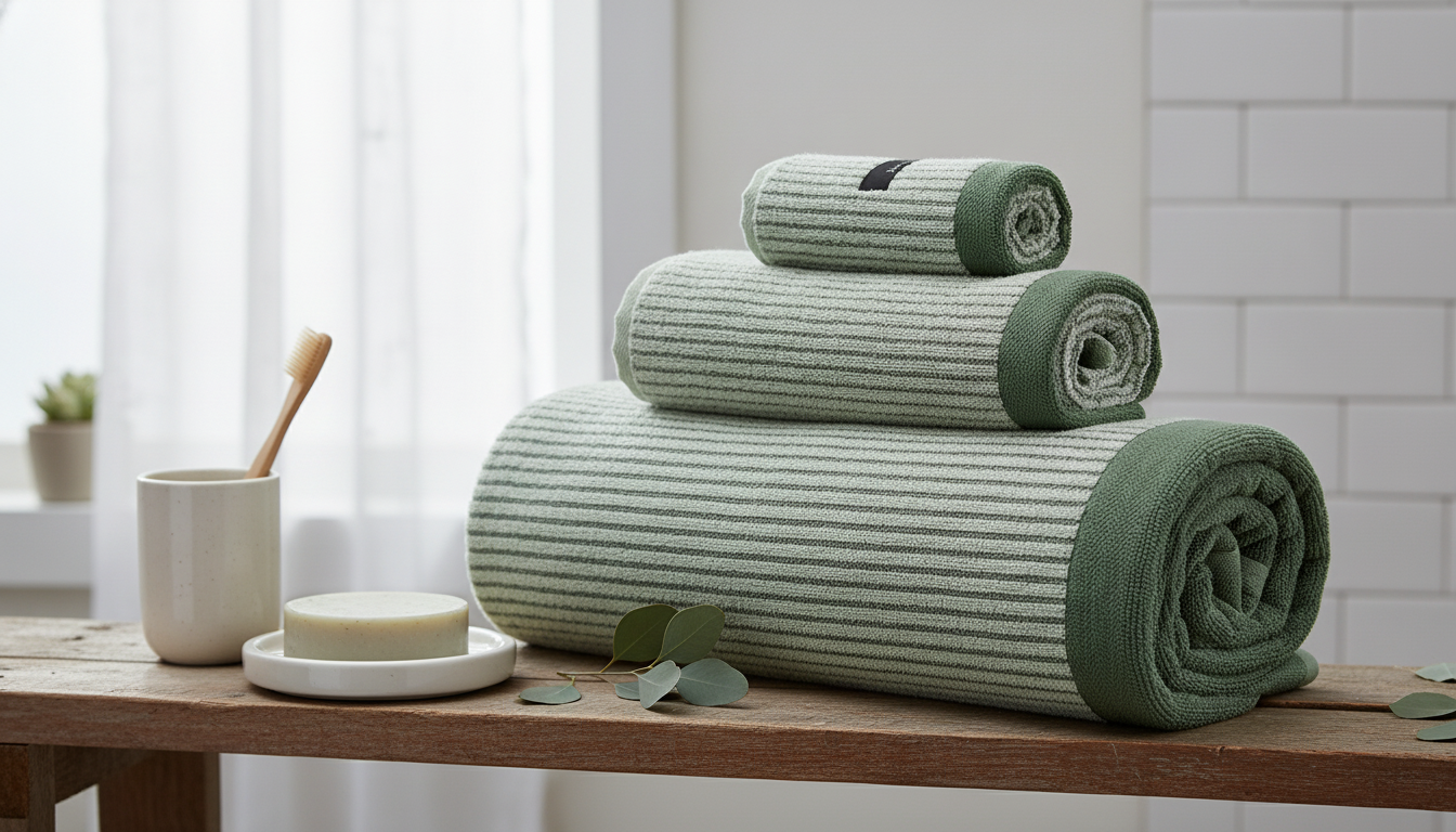 Soft Quick-Dry Cotton Towel Set (3-Piece) for Adults